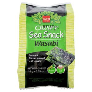 Crispy sea snack wasabi 10 gr - Wang