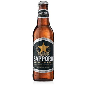 cerveza premium 355 ml sapporo