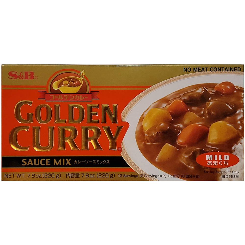 urry en barra suave 220 gr Golden Curry